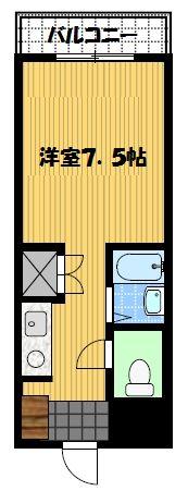 デルフィーノ坂本（402） 間取り図画像