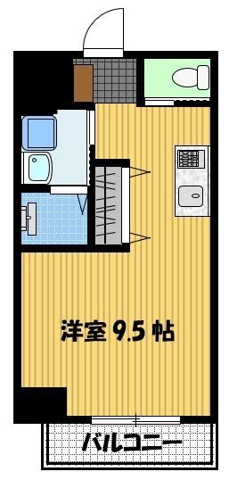 スカイテラス（304） 間取り図画像