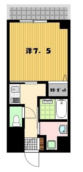 ミヤシタビル（502） 間取り図画像
