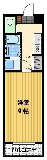 リバーサイドハウス（202） 間取り図画像