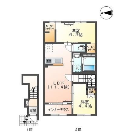  間取り図写真