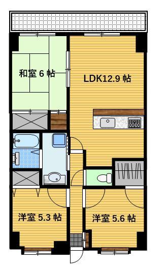  間取り図写真