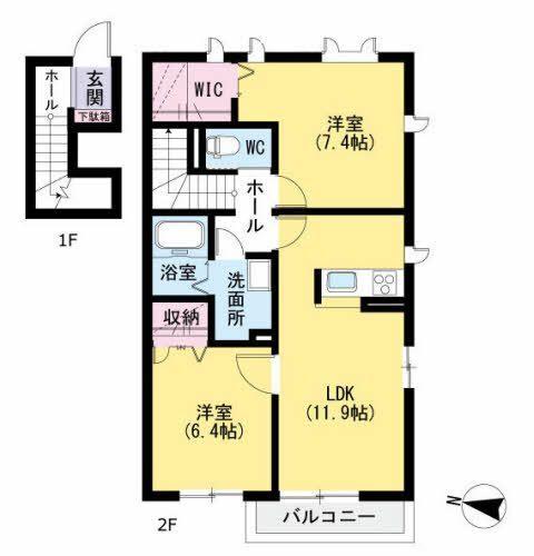  間取り図写真