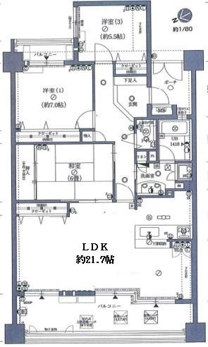  間取り図写真