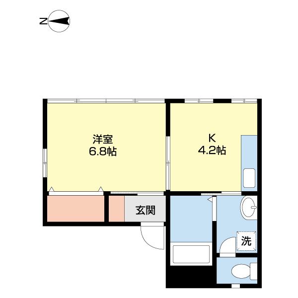 ヤマックスビル（40A） 間取り図画像