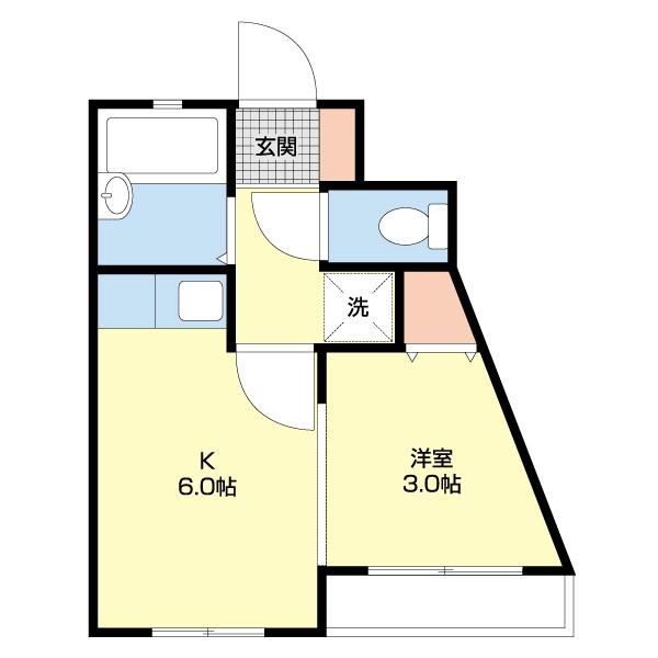ハイツプログレス（105） 間取り図画像
