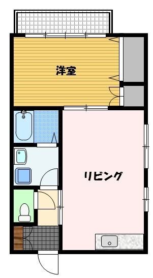 第2真珠ビル（302） 間取り図画像