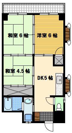 サンシャイン富士見（301） 間取り図画像