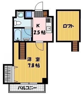 リファレンス長崎大学前（305） 間取り図画像