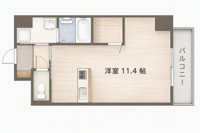 アミティ花丘（202） 間取り図画像