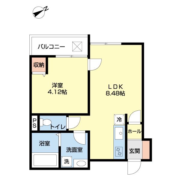 Ｉｍｐｅｒｉａｌ今博多（102） 間取り図画像