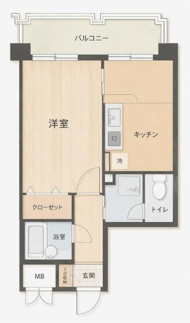 ラ・レジダンス・ド・シャルール（310） 間取り図画像