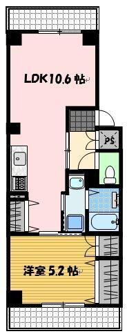 メゾン・ド・赤迫（202） 間取り図画像