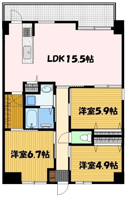  間取り図写真
