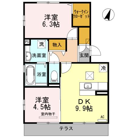  間取り図写真