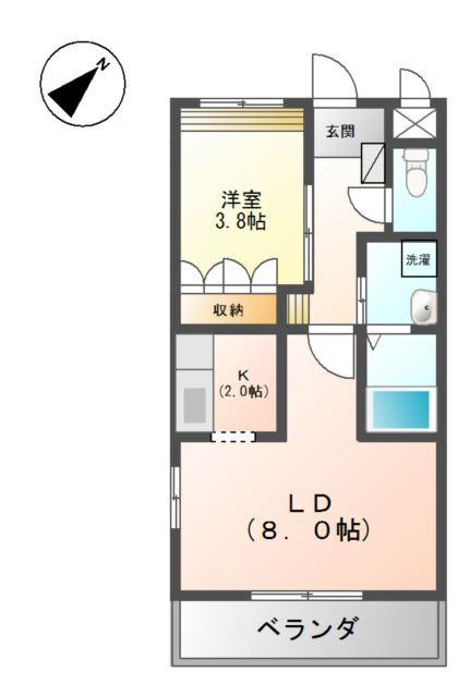ロココレディー小島 間取り図画像