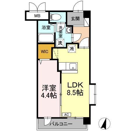 メルヴェーユ.Ｆ（101） 間取り図画像