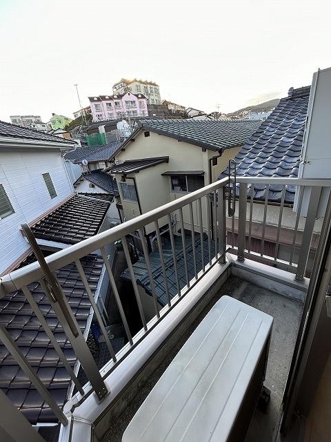 クッカ清水（202） バルコニー