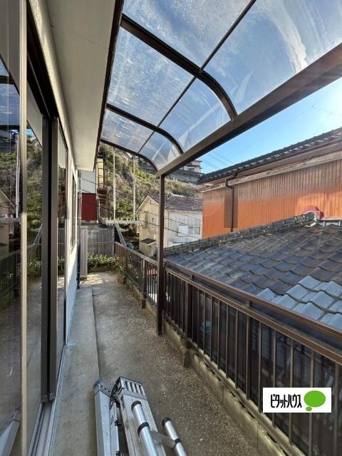 赤迫戸建て（-） バルコニー