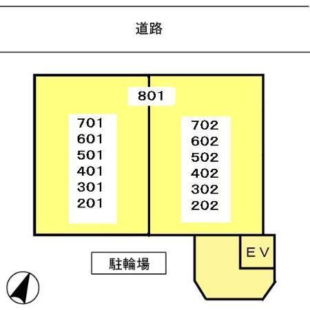 プラスパー築町（601） 共有部分