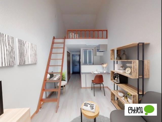 203号室　家具CG加工しております。