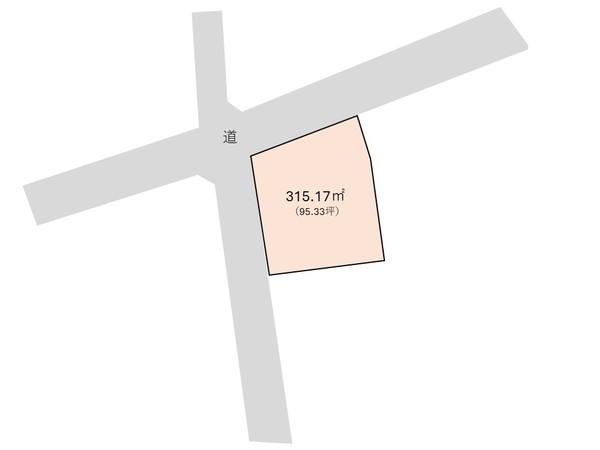 花丘町土地 区画図