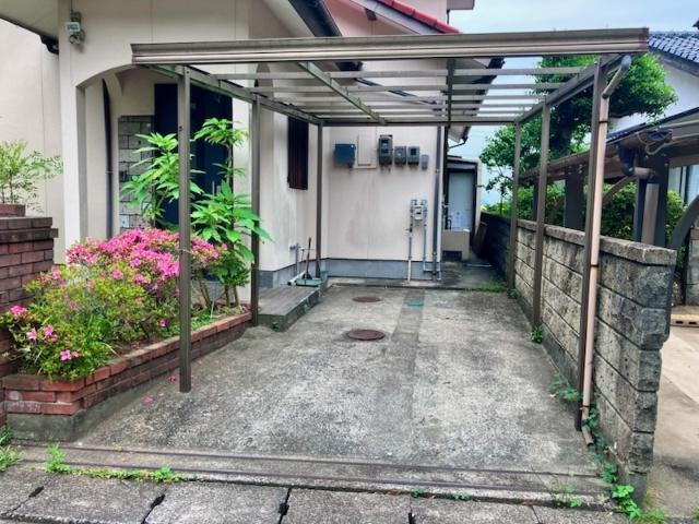 長与町吉無田郷上物付き土地 駐車場