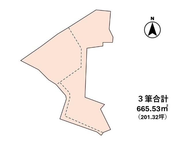 上小島4丁目土地 区画図