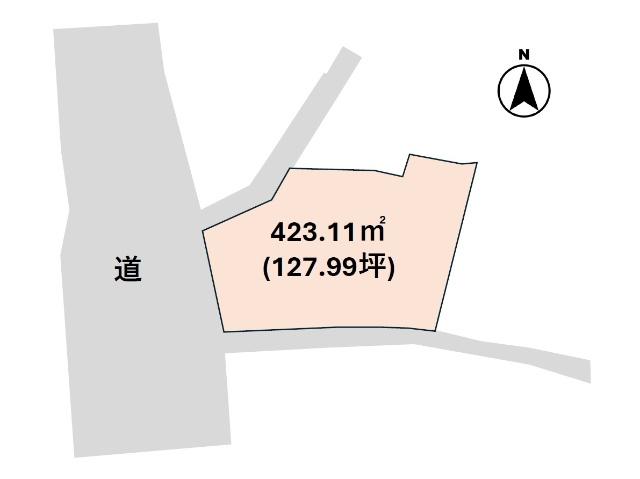 小ヶ倉町2丁目売地 区画図