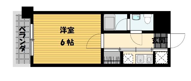 エステートモア平和公園 間取り図画像