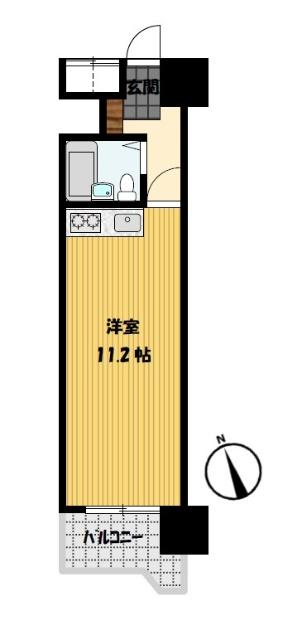 トーカンマンション東山手 間取り図画像