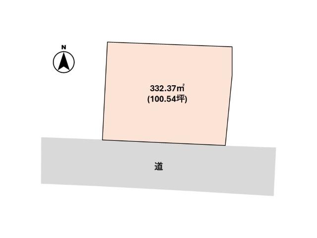西山1丁目土地 区画図