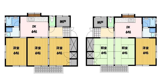 コーポ空港通り 間取り図画像