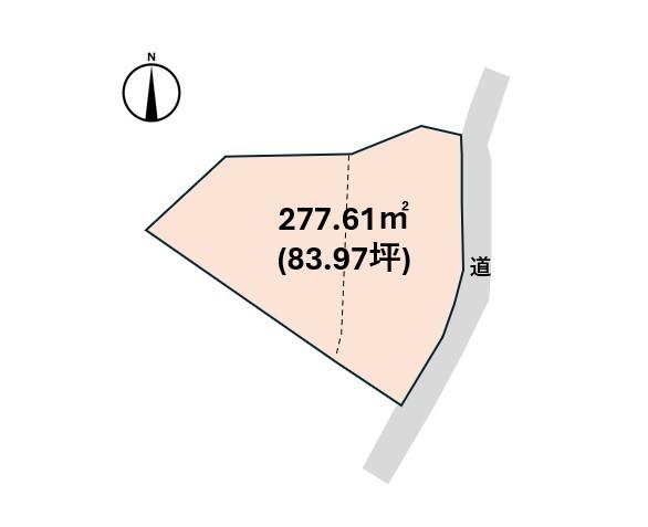 東琴平2丁目土地 区画図