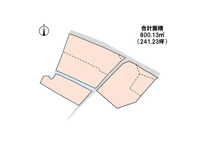 深堀町6丁目土地 区画図