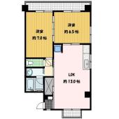 それぞれの居室に十分な広さを確保した間取