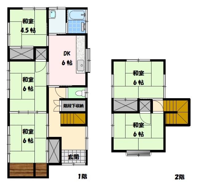 向町戸建 間取り図画像
