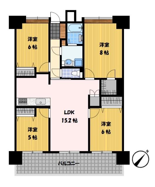 アプローズ長崎南ベイサイドヒルズ弐番館 間取り図画像