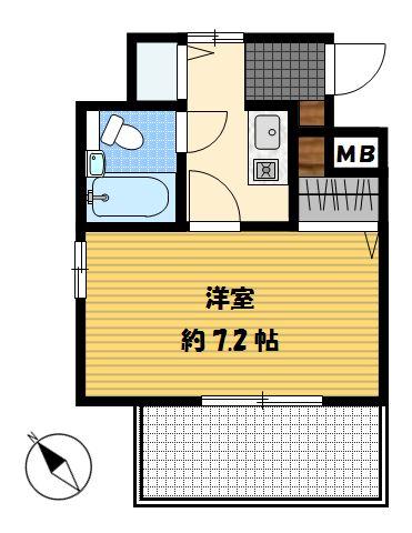 トーカンマンション麹屋町 間取り図画像