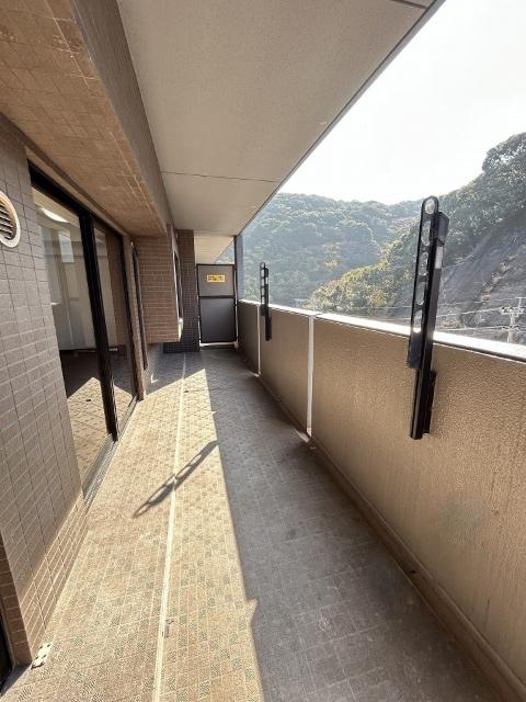 長崎市油木町中古マンション バルコニー