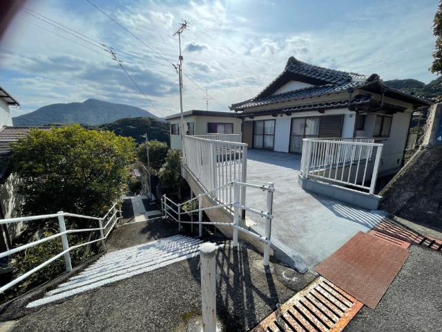 北陽町戸建 前面道路含む現地写真