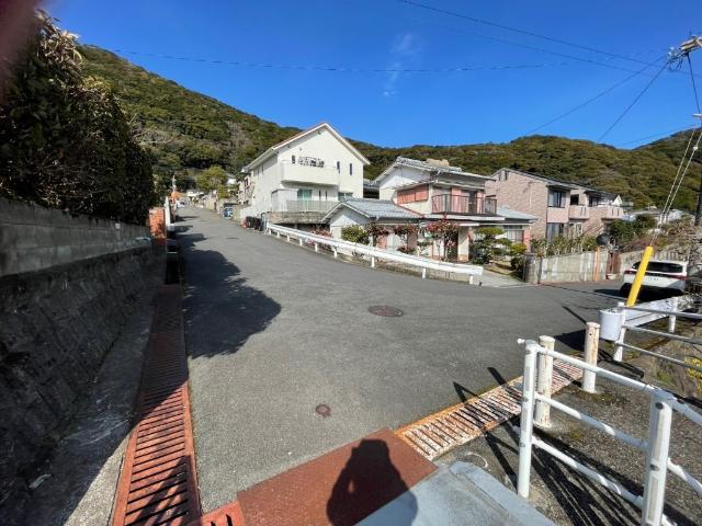 北陽町戸建 前面道路含む現地写真