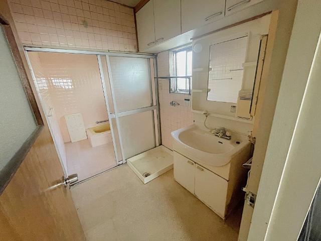 江里町戸建 洗面