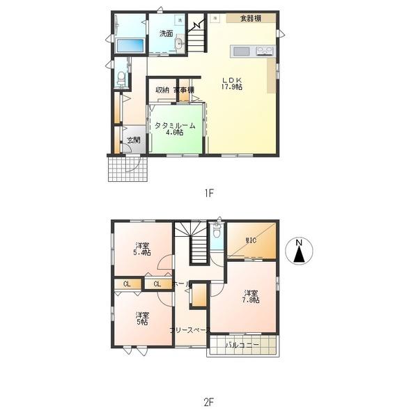 4LDK　収納豊富です！