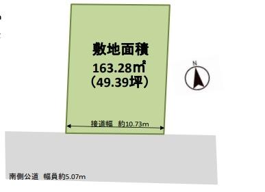 鵜沼台　土地 区画図
