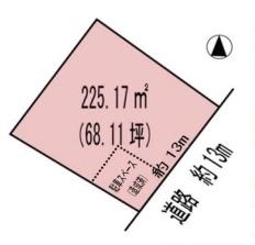 つつじが丘 区画図