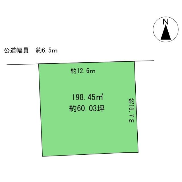 鵜沼朝日町2　土地 区画図