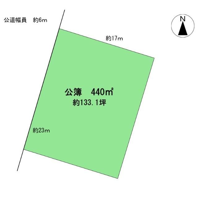 川島緑町5 区画図