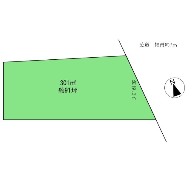 東栄町　土地 区画図