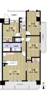 アンビエンテ各務原アベニュー 間取り図画像